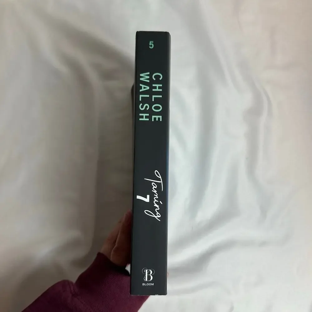 Taming 7 Chloe Walsh Deluxe Paperback Sprayed Edges Boys of Tommen #5 NEW